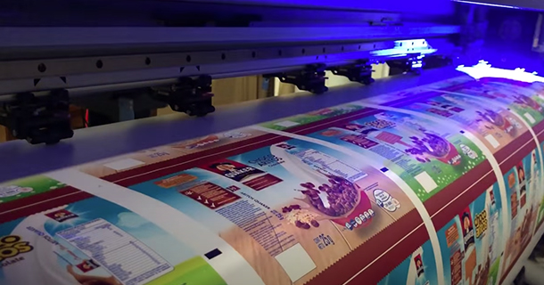 Impresión en tinta UV